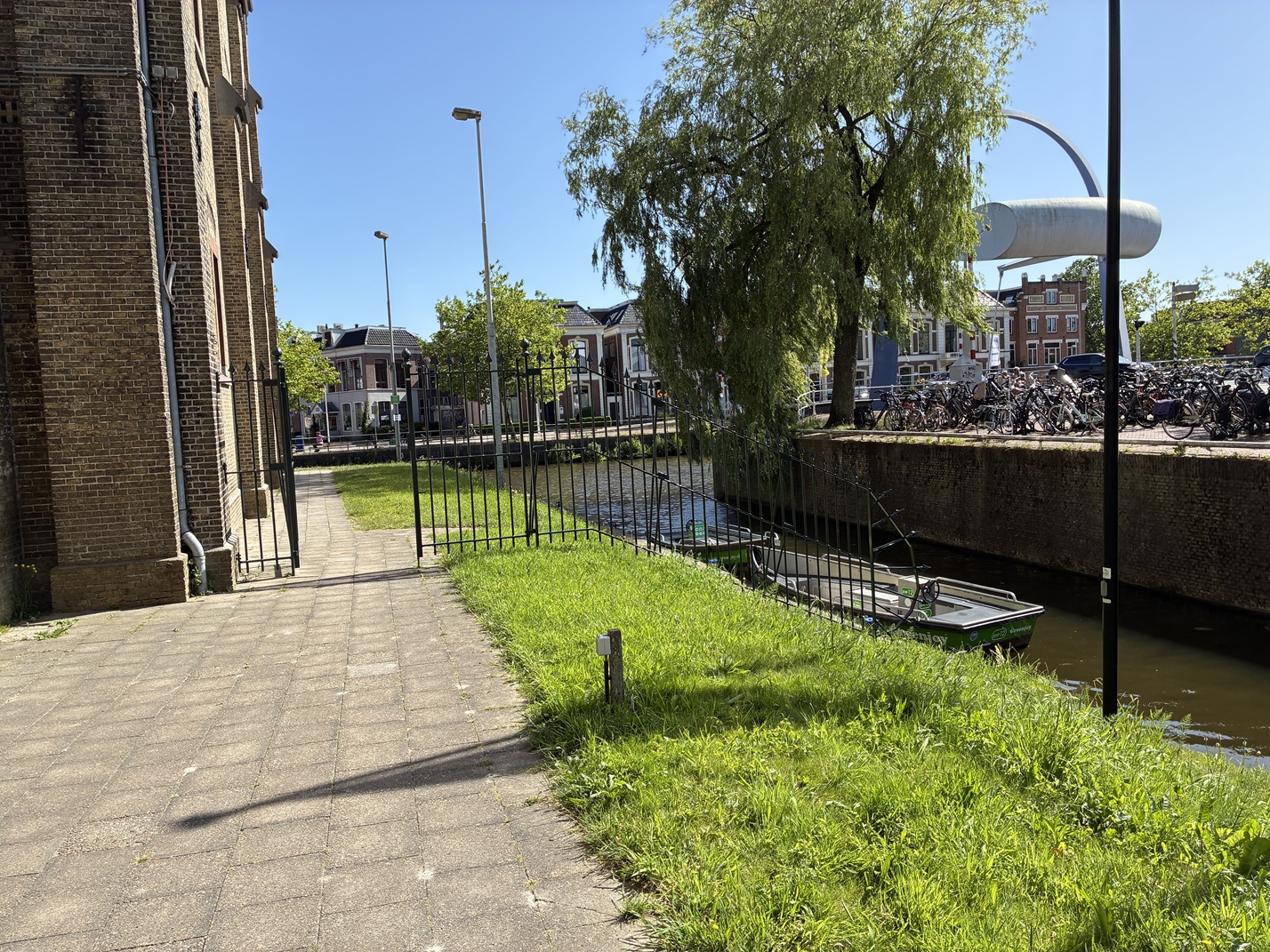 hekwerk restauratie blokhuispoort leeuwarden friesland